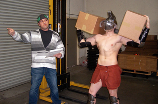 Illustration for article titled The American Version of Gladiator Begins Office Hijinks